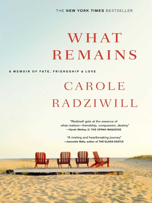 Title details for What Remains by Carole Radziwill - Available